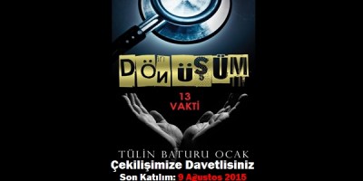 dönüşüm: 13 vakti kitap çekilişi