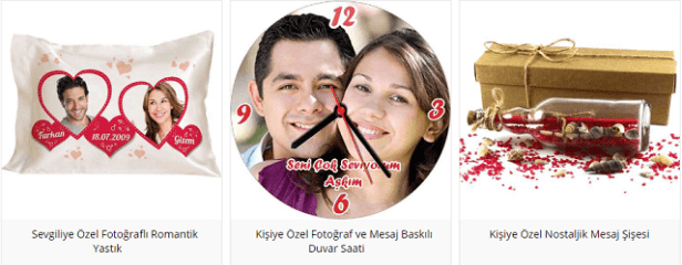 kisiye ozel hediyeler